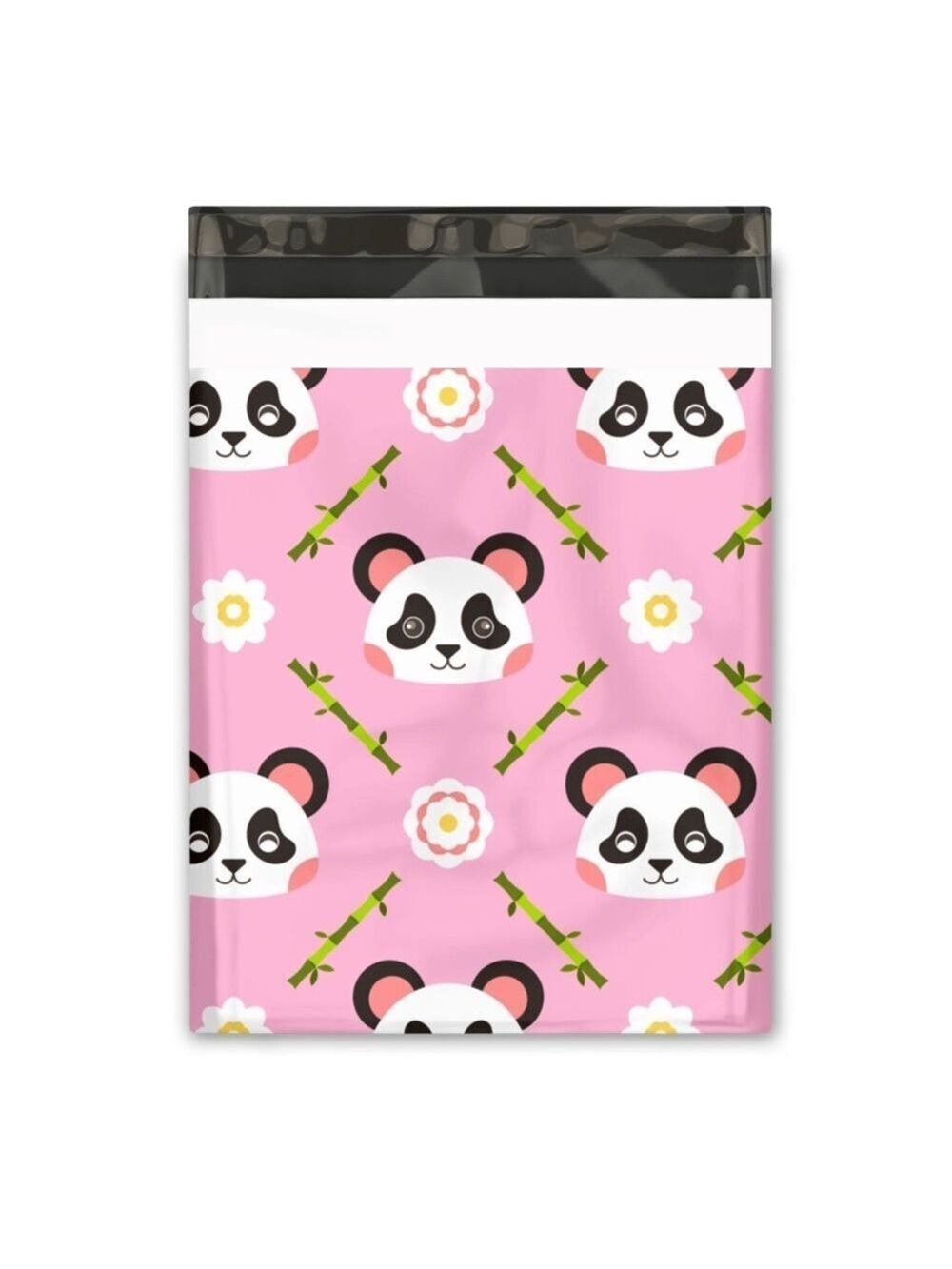 25 10X13 Poly Mailers, Pink Panda, Shipping Envelopes, PRICE IS FIRM - Picture 6 of 7